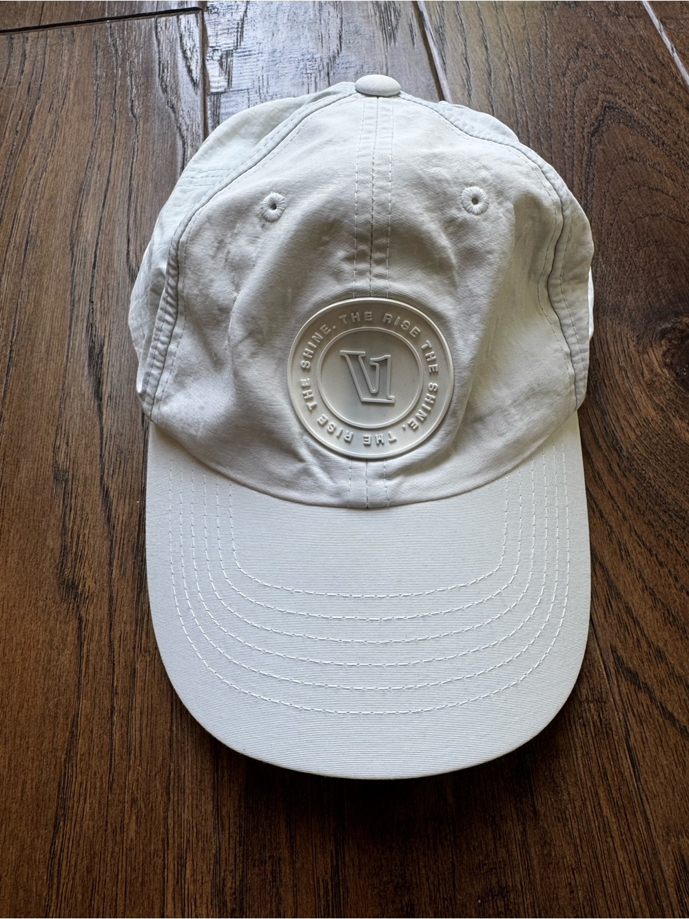 Vuori Women’s White Baseball Cap with Raised Logo